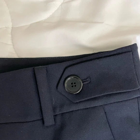 NWT Ann Taylor Devin Trousers, Navy, Size 6 - Picture 6 of 10